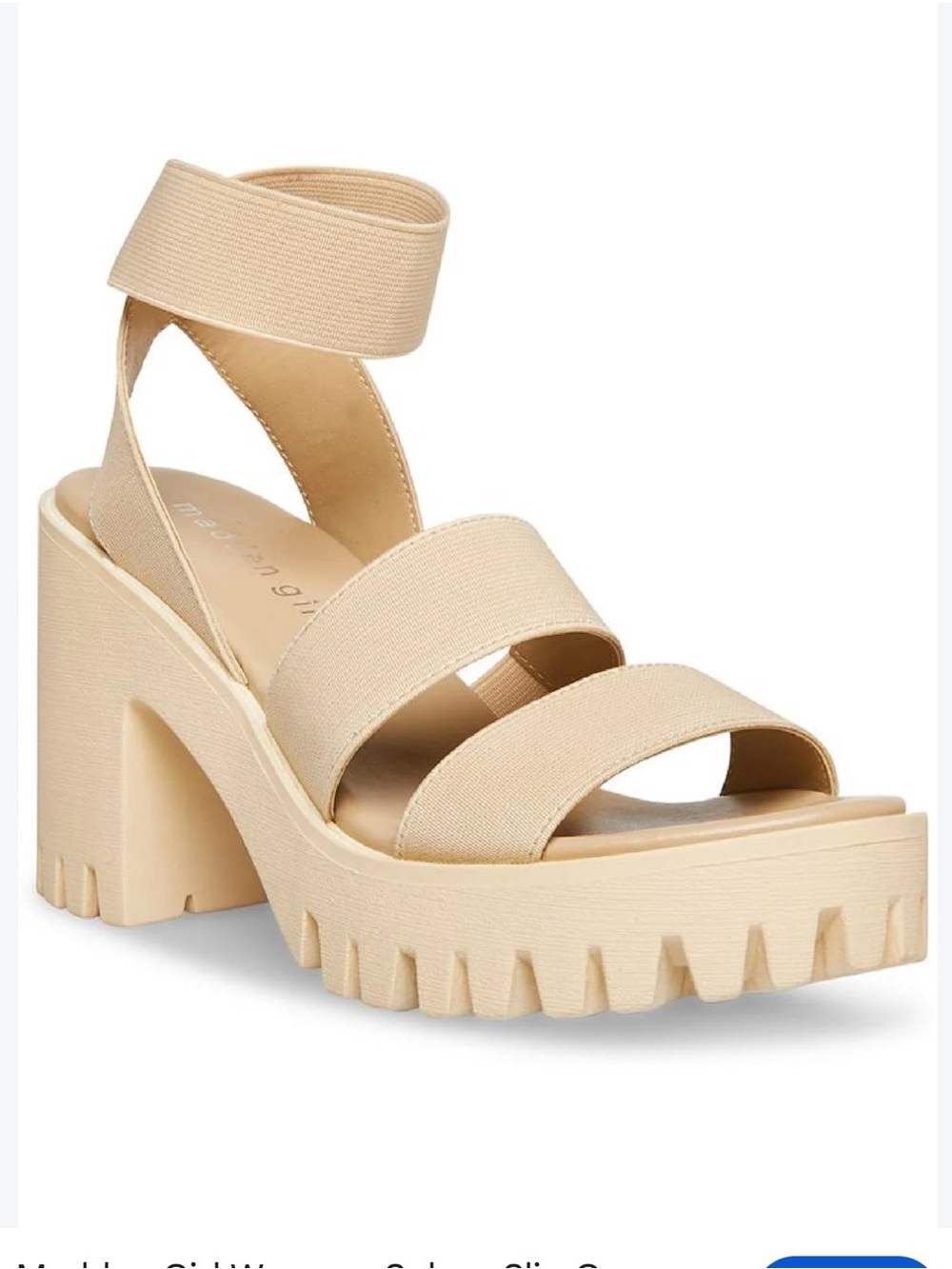 Madden Girl Templee / Sohoo platform sandals lug sole size 8.5